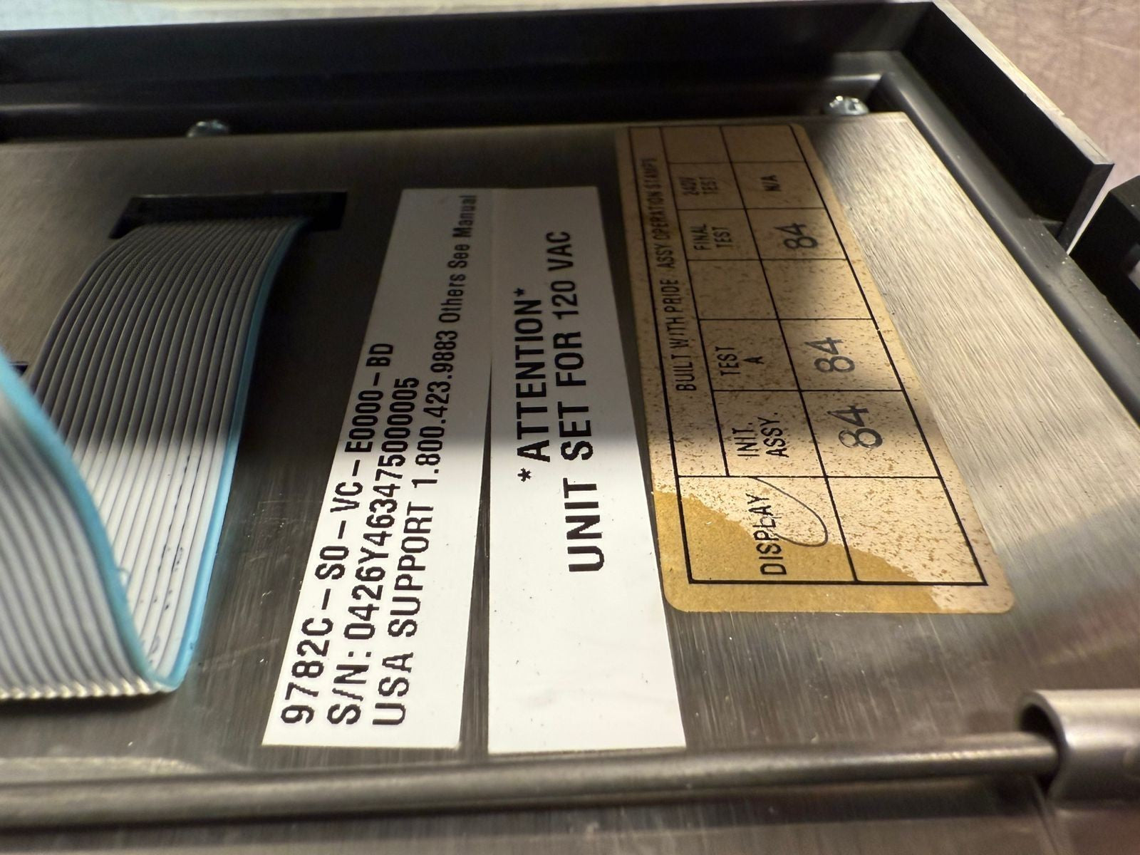 Honeywell 9782C-S0-VC-E0000-BD          9782CS0VCE0000BD        (2.5.5)