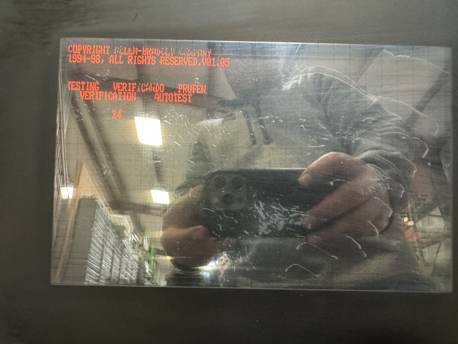 Allen-Bradley Panelview 900 MISSING BACK (bin2.4.1)