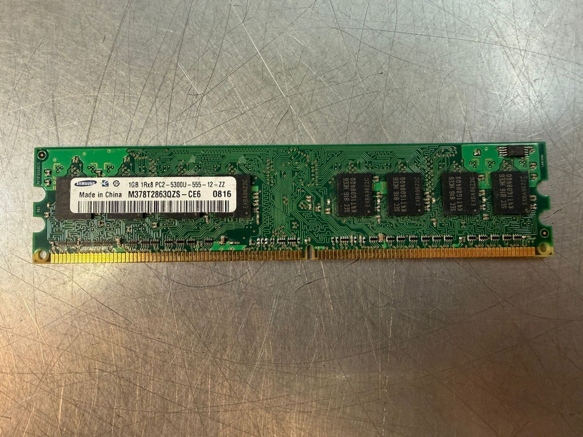 Samsung M378T2863QZS-CE6 1Gb 1Rx8 PC2-5300U-555-12-ZZ          (5.3.5)