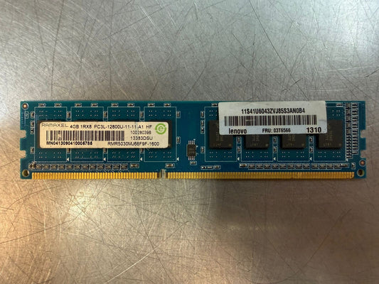 Ramaxel RMR5030MJ68F9F-1600 4GB 1RX8 PC3L-12800U-11-11-A1 (5.3.5)