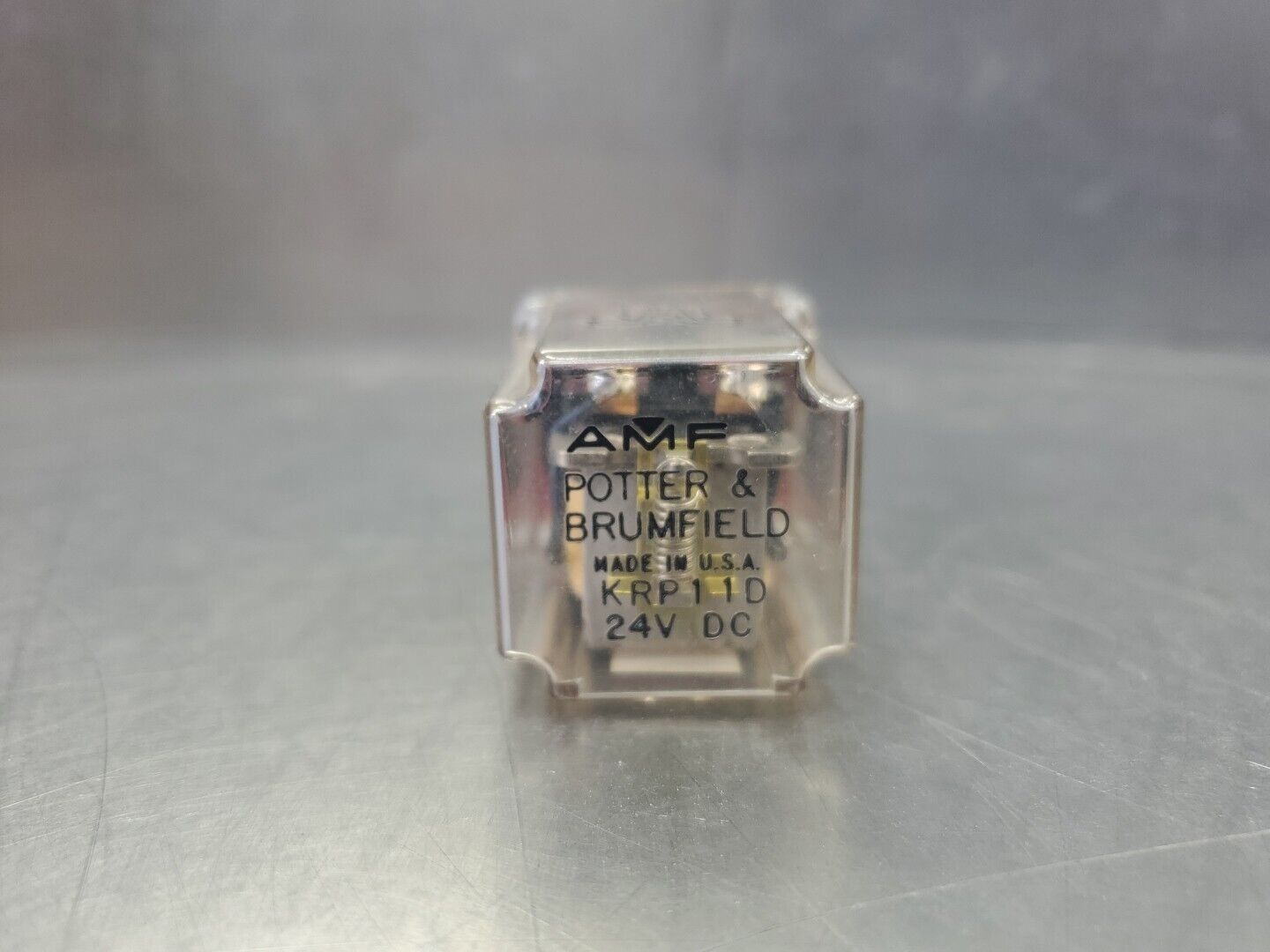 AMF/Potter & Brumfield KRP11D 24VDC Relay, 8-Pin.                          4D-28