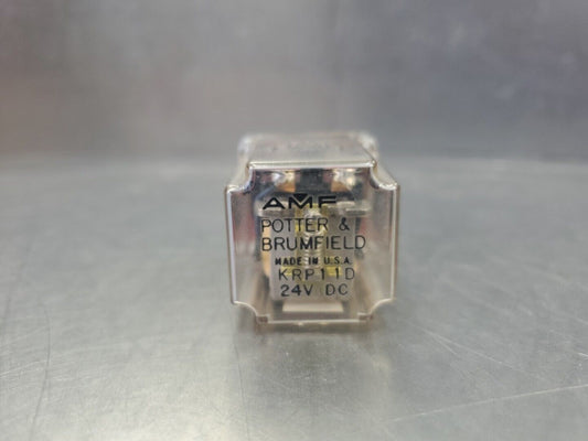 AMF/Potter & Brumfield KRP11D 24VDC Relay, 8-Pin.                          4D-28