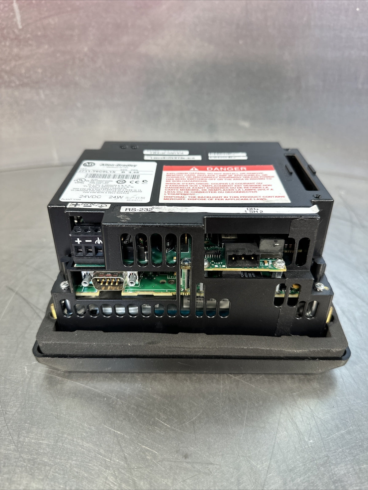 Allen-Bradley Painelview 600 2711-T6C8L1X /B FW 4.48 (BIN-1.4.2)