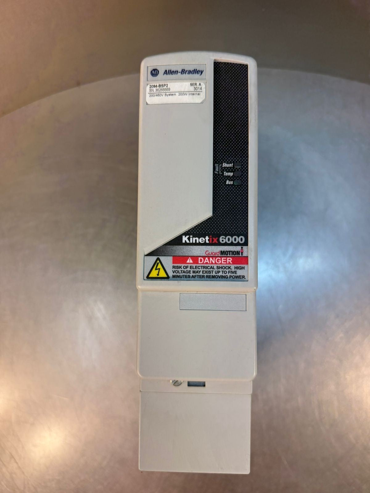 Allen Bradley 2094-BSP2 /A Bulletin 2094 Shunt Mod                (12.3.7)