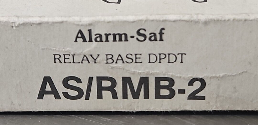 Alarm-Saf AS/RMB-2 Relay Base DPDT                                       loc4A11