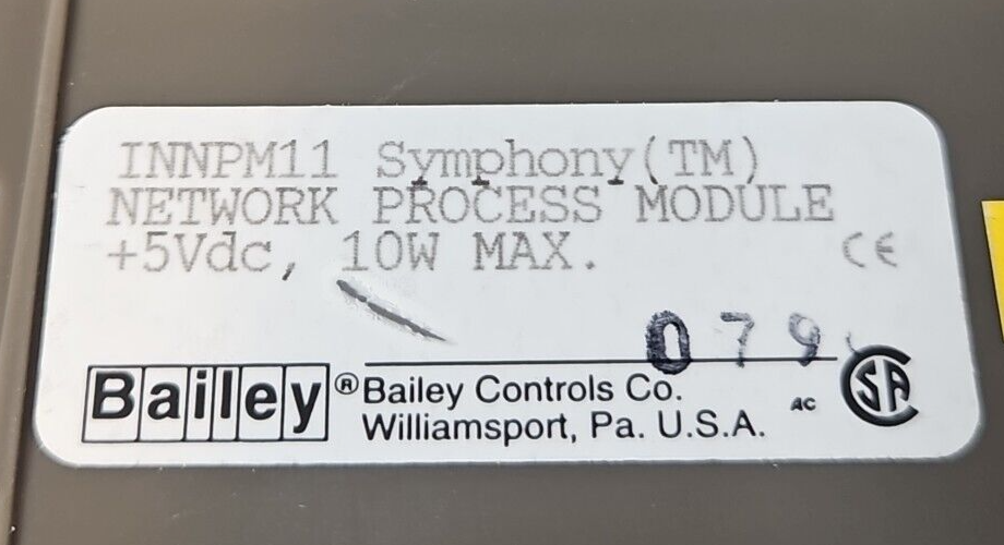 ABB Bailey Infi 90 INNPM11 Processor Module                              loc3D36