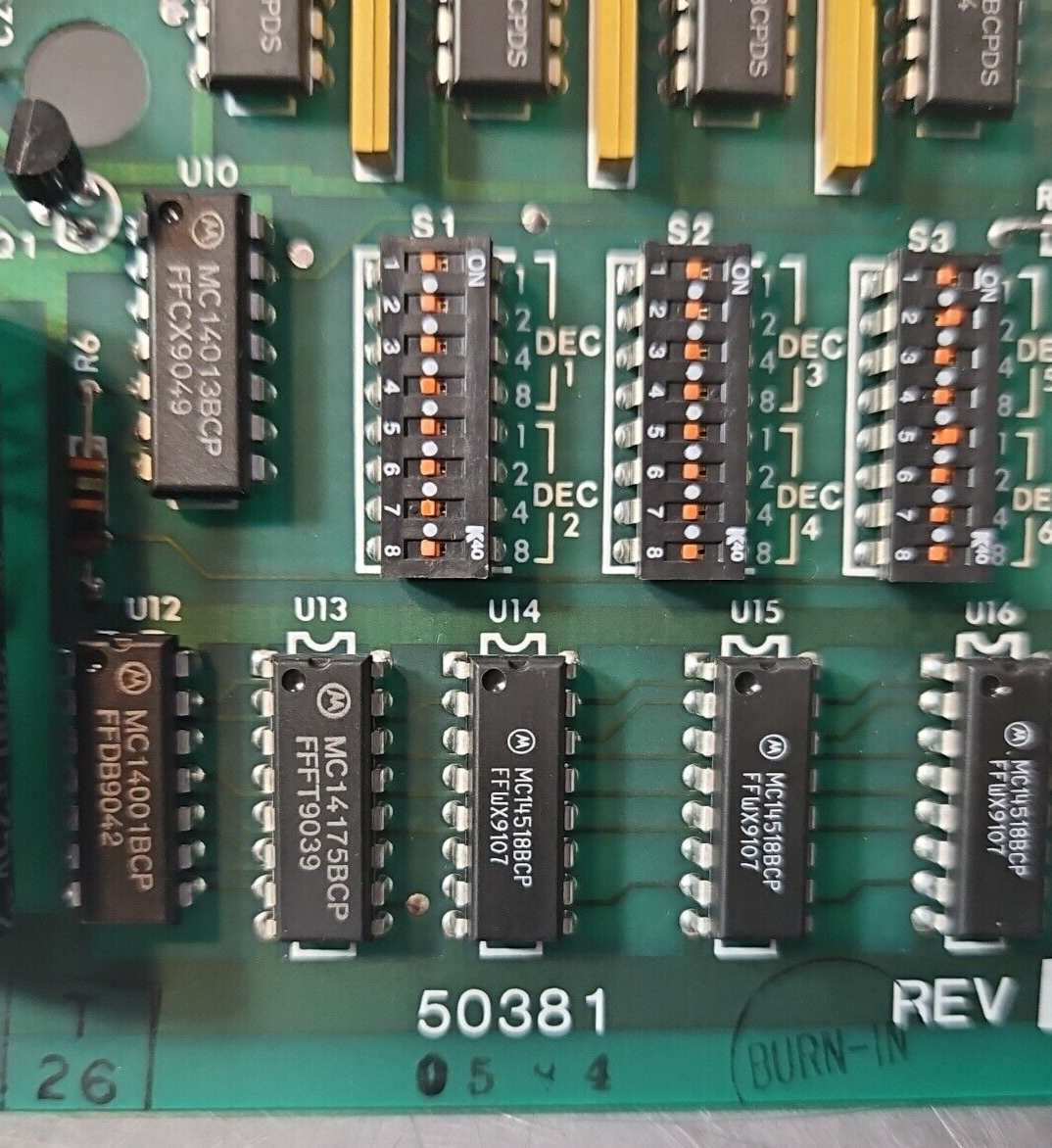 Allen Bradley 50381 Drive Speed Meter Board                              loc3D38