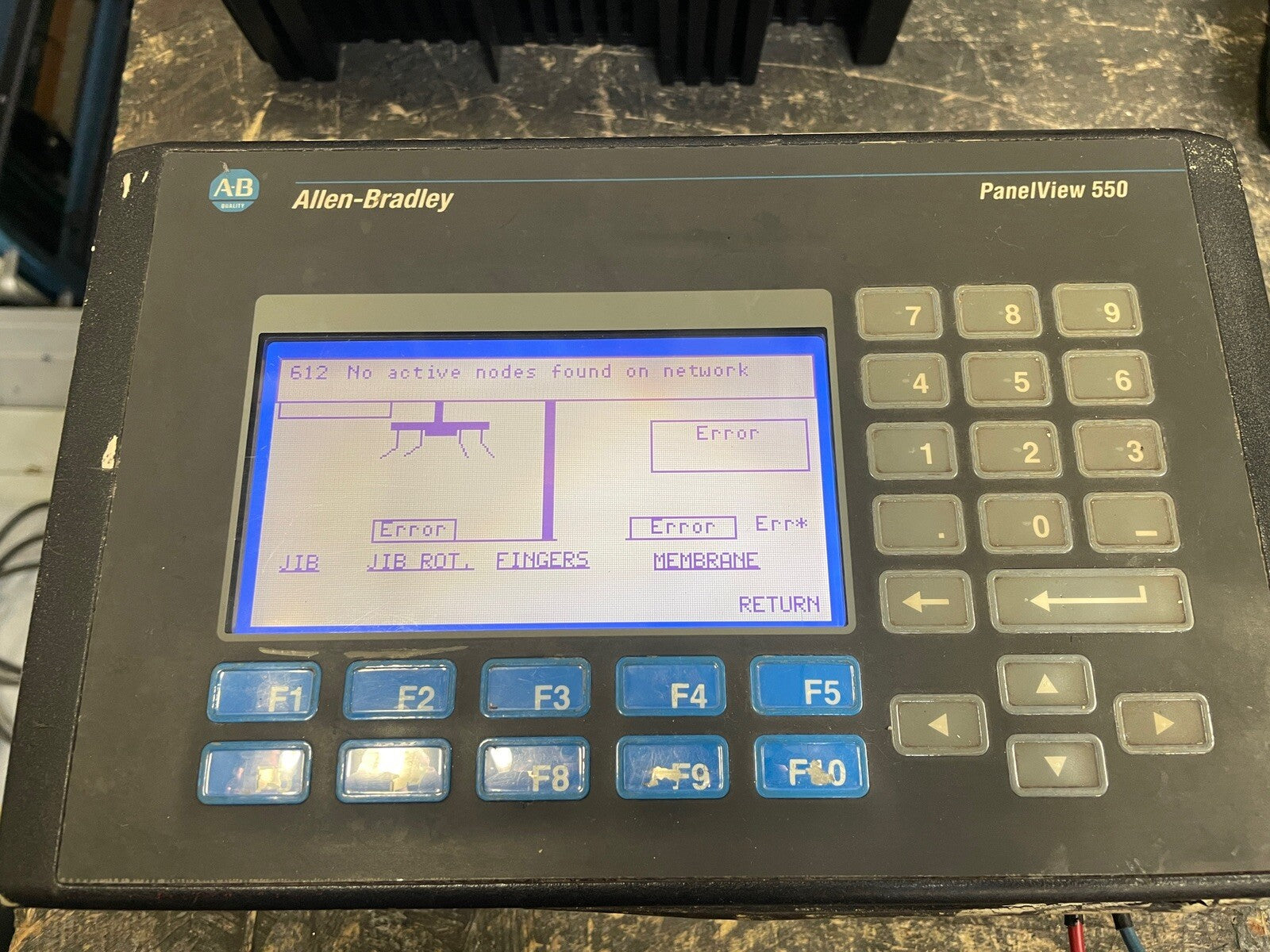 Allen Bradley 2711-K5A5 Ser H Rev D FRN 4.46           (BIN3.3.3)
