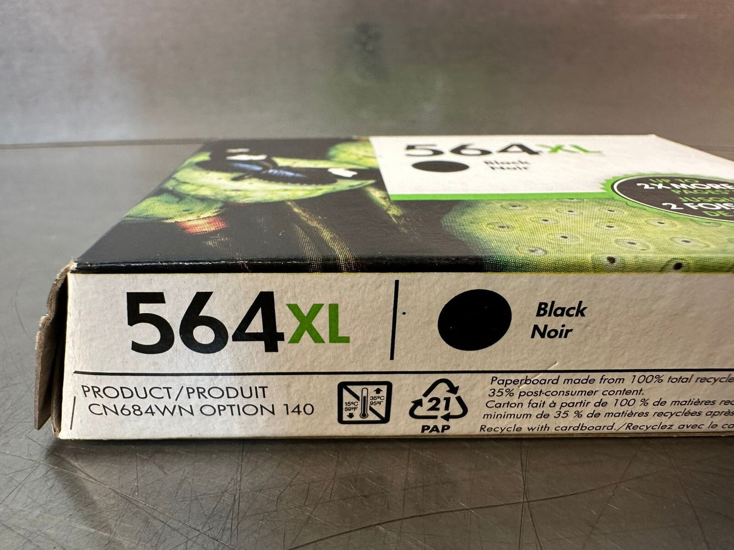 Hp 564XL Black Noir Cn684wn Opition 140  NEW  (5.4.3)