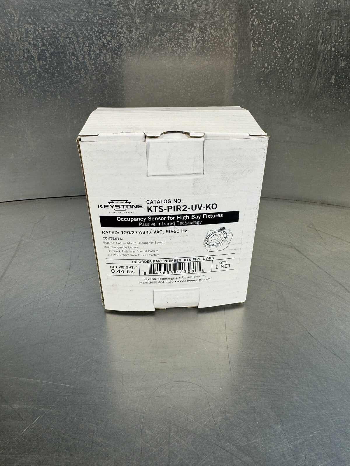 Keystone PIR Occupancy Sensor for Linear LED High Bays KTS-PIR2-UV-KO (bin1.5.1)