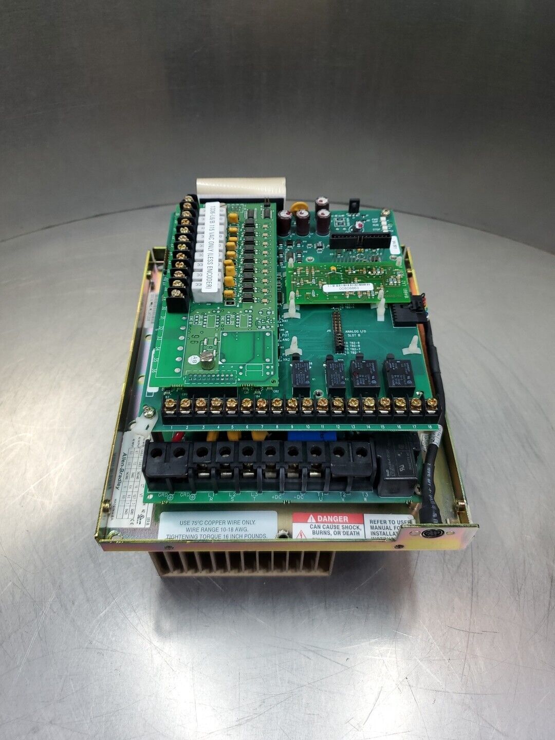 Allen Bradley 1336F-BRF50-AX-EN-L6 Ser. B AC Drive.                           1E