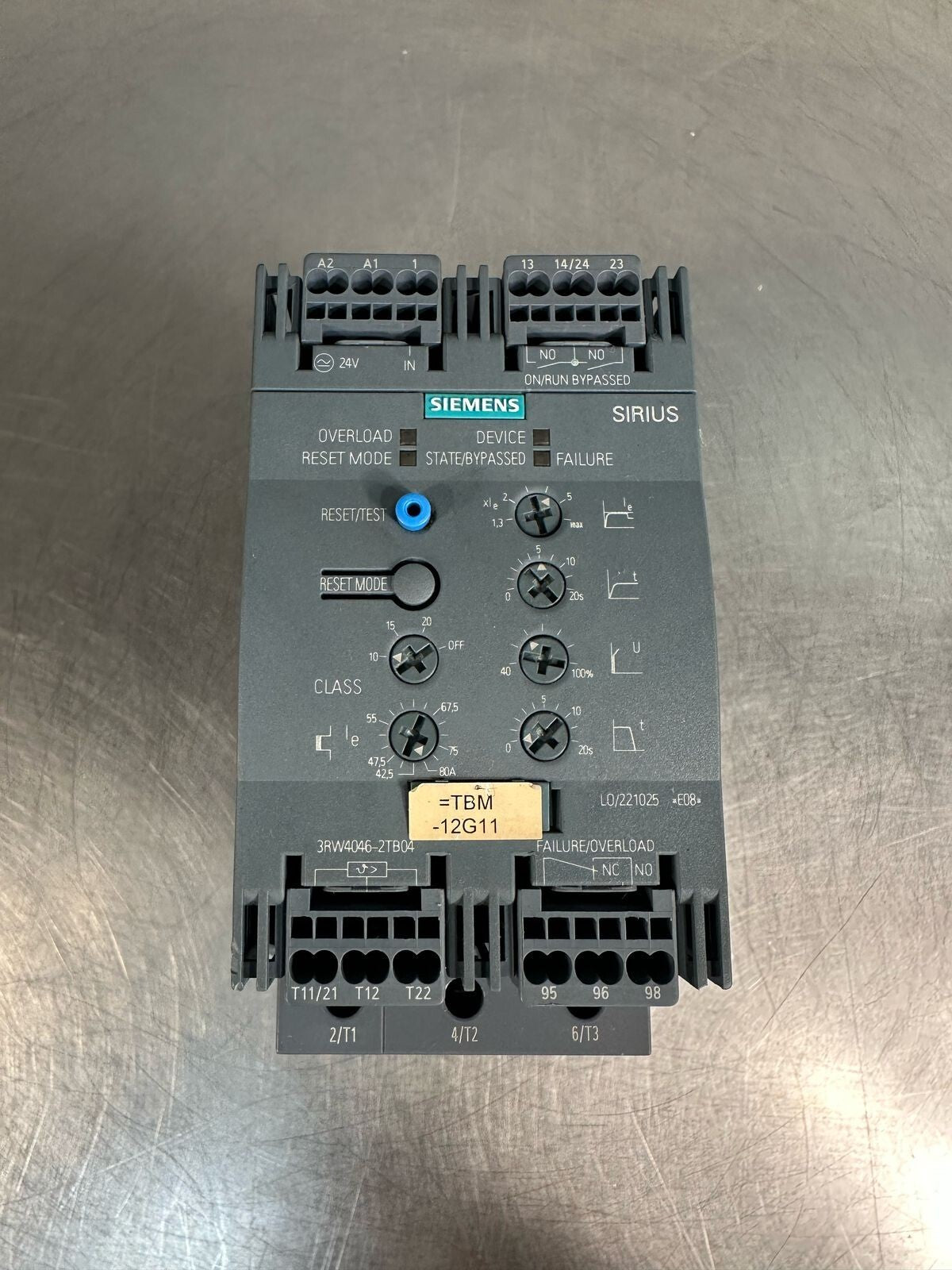 Siemens 3RW4046-2TB04 SIRIUS Motor Starter (7.4.2)