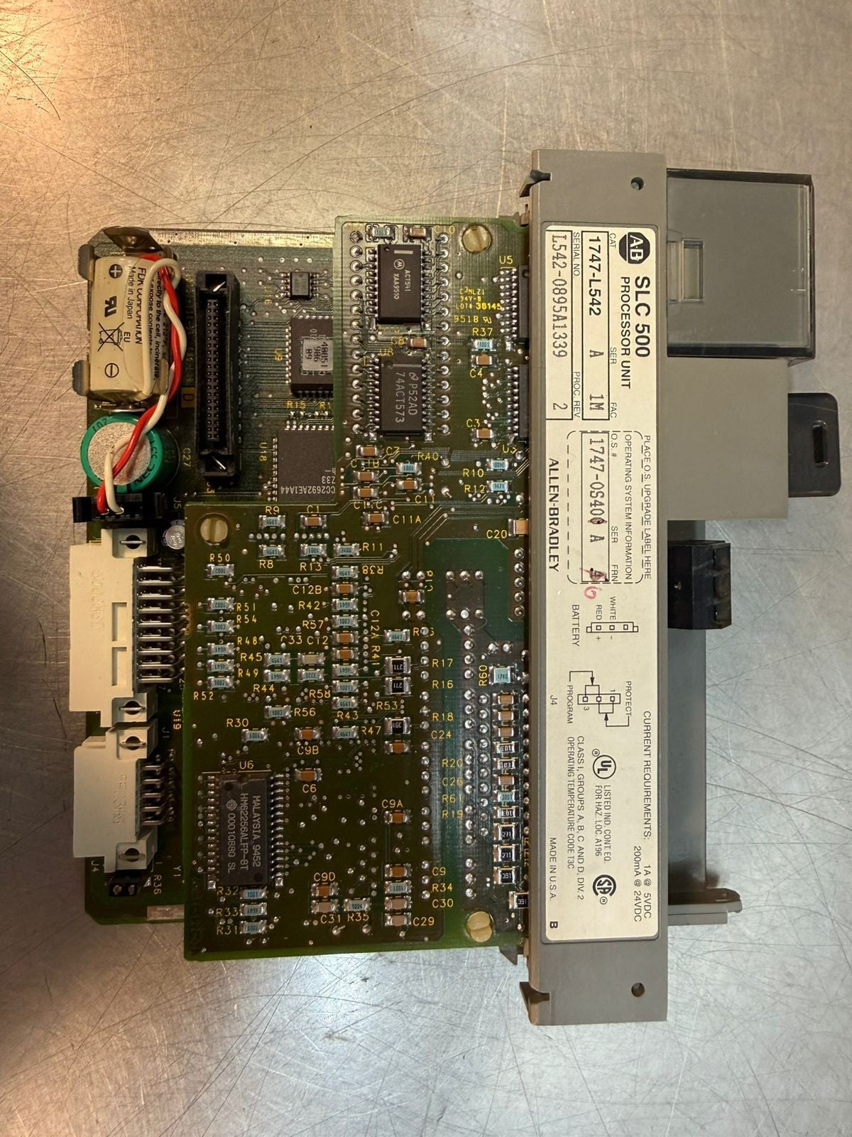 Allen Bradley 1747-L542 /A SLC Processor Unit               (4.5.5)