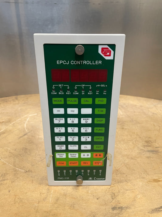Fuji Crosstek PMC-11R Green & White Power On/OFF Button EPCJ Controller
