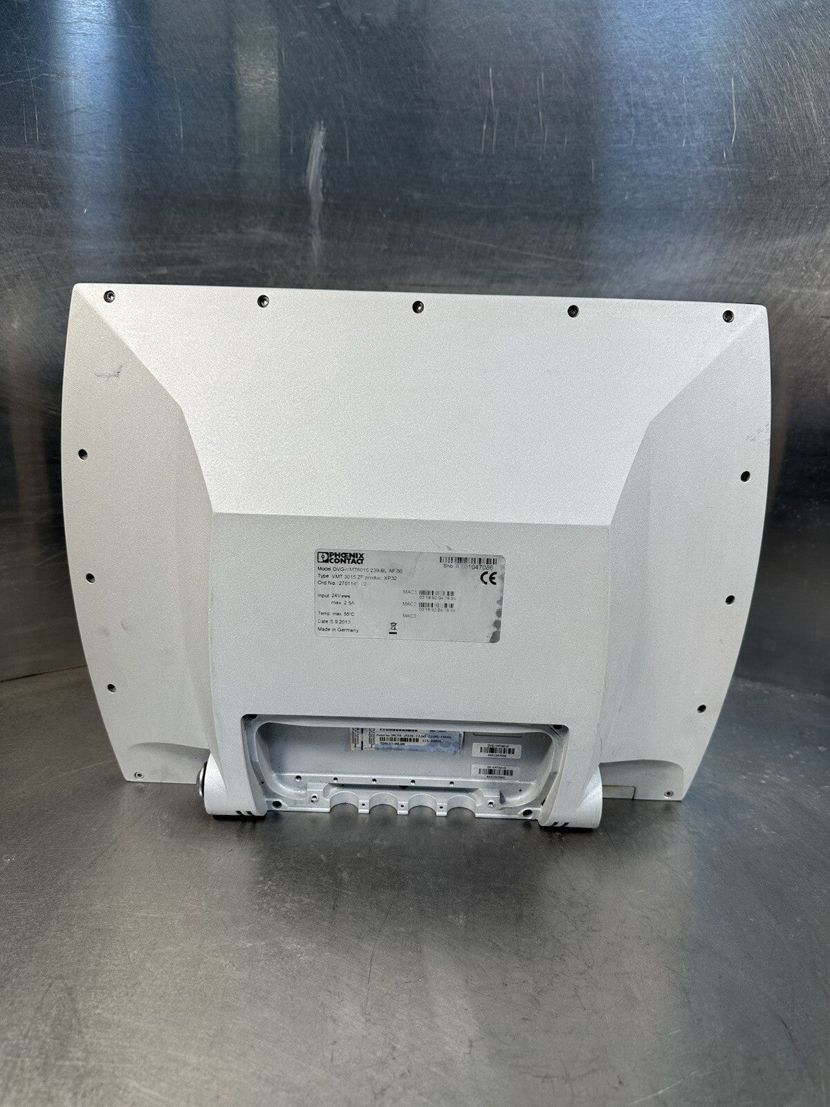 PHONIX CONTACT DVG-VMT6012 24VDC Digital Display Screen Industrial (BIN-1.2.5)