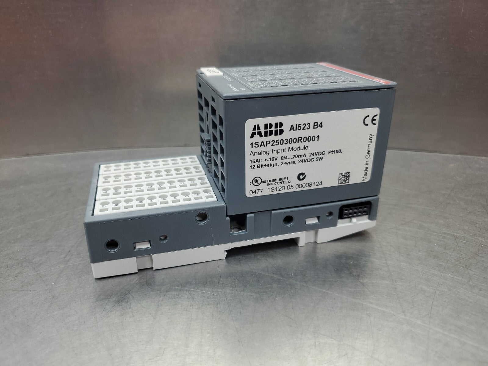 ABB AI523 B4 1SAP250300R0001 24VDC ANALOG INPUT MODULE. 3B-13 ...