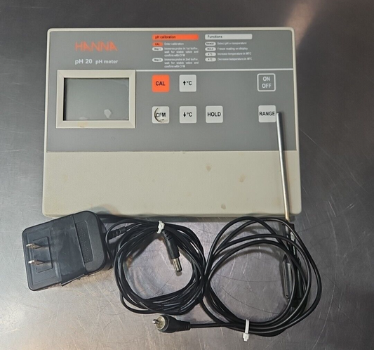 Hanna pH  20 pH Calibration meter                                       (BIN355)