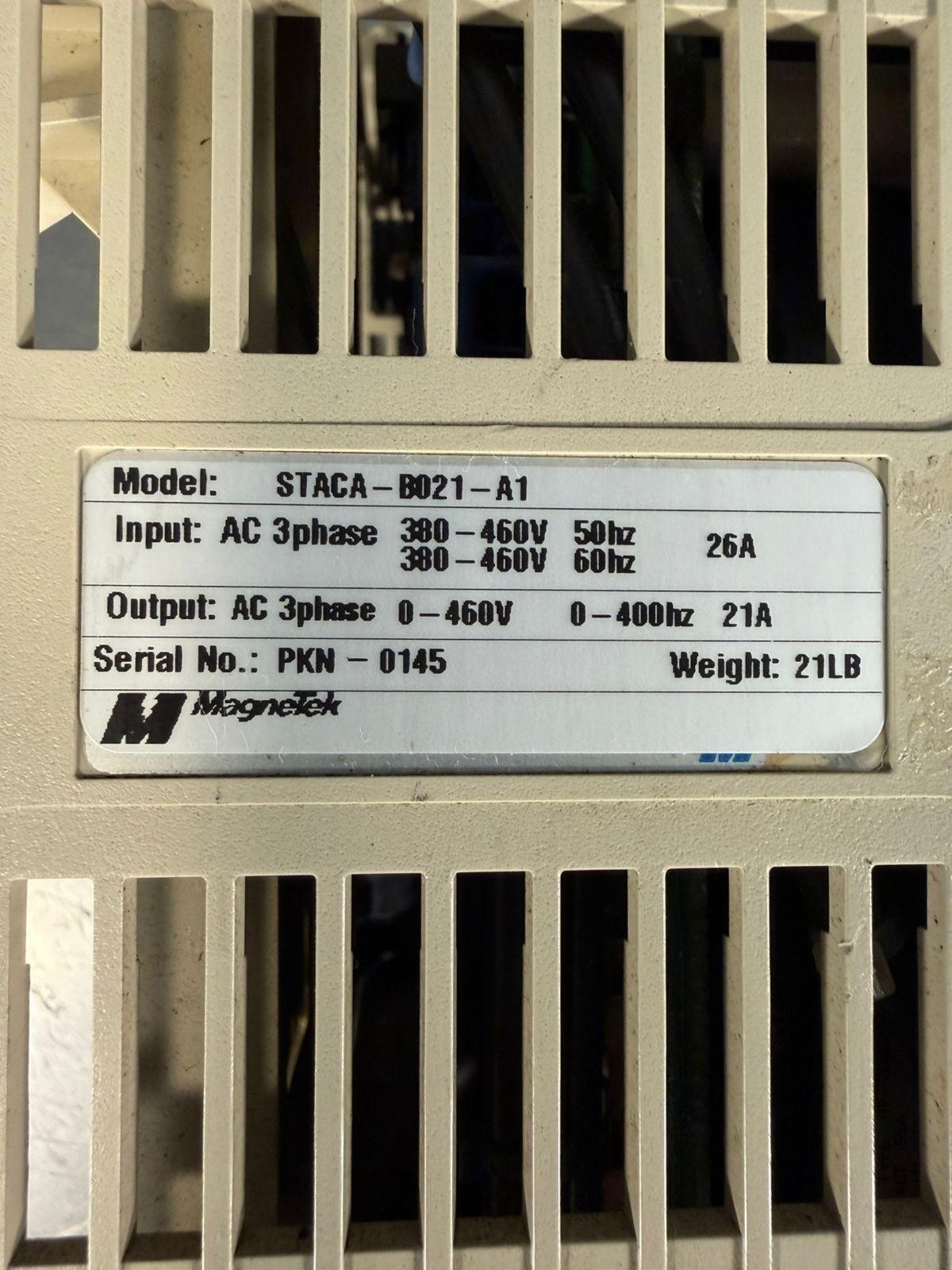 *2094 Magnetek Staca-B021-A1 3Phase Inp 380-460V / Out 0-460V            (7.6.3)