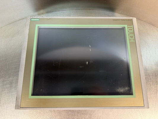 Siemens 6AV6-646-0AB21-2AX0 Simatic Touch Screen 24V 1.1A 15" (12.4.5)