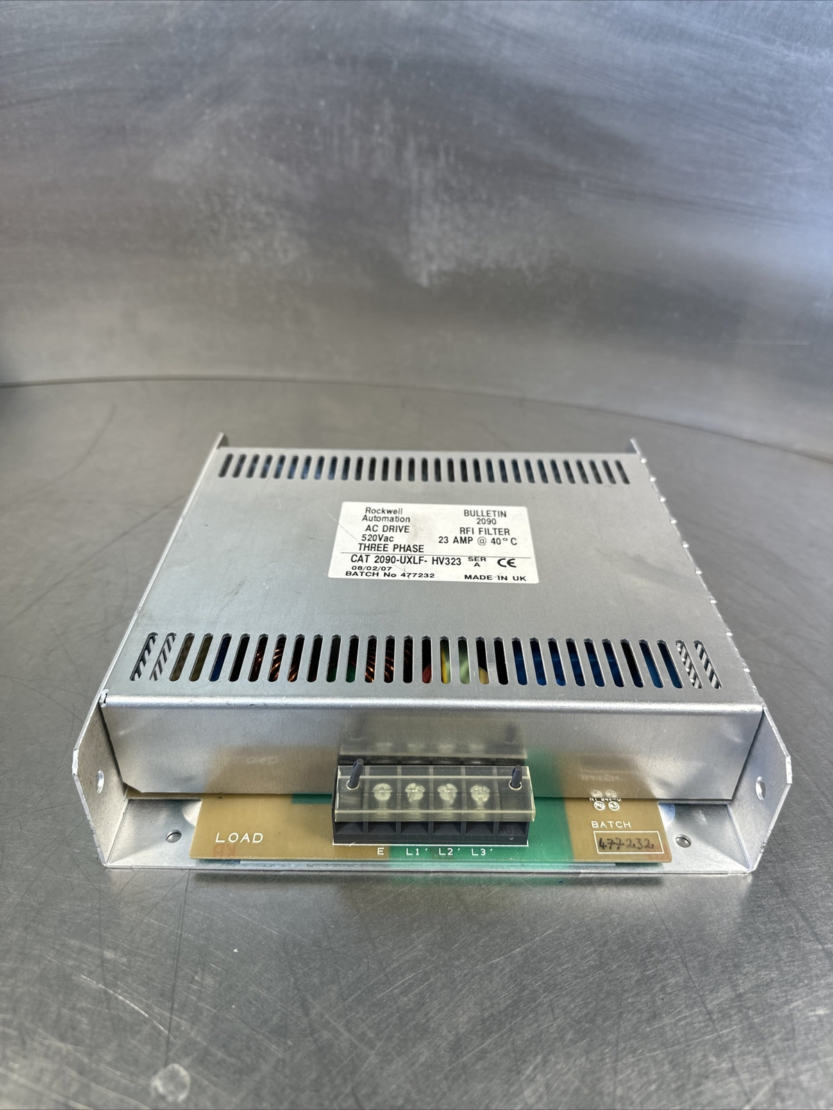 Allen Bradley RFI Filter 2090-UXLF-HV323 Ser. A (BIN-4.4.5)
