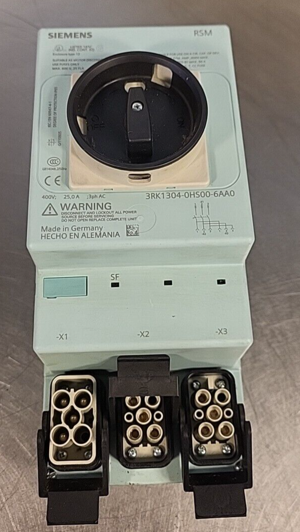 Siemens 3RK1304 - 0H500-6AA0  RSM  Elec Starter Soft  (BIN 4.5.4)