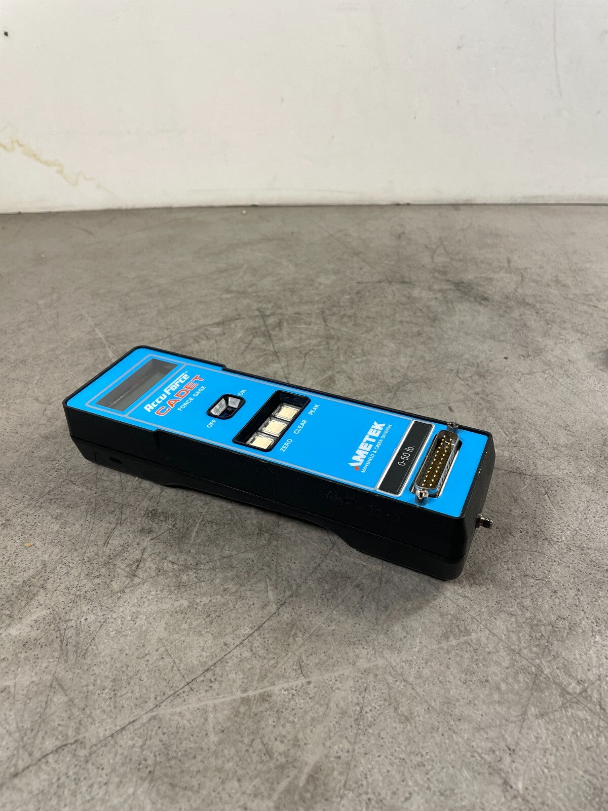 Ametek AccuForce FI-SGC004 Black/Blue Digital Display Cadet Force Gage LOC2D