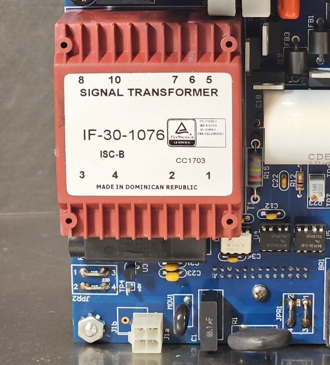 T A Ultrasonics 855-00098 / IF-30-1076 Power Supply Board               (BIN545)