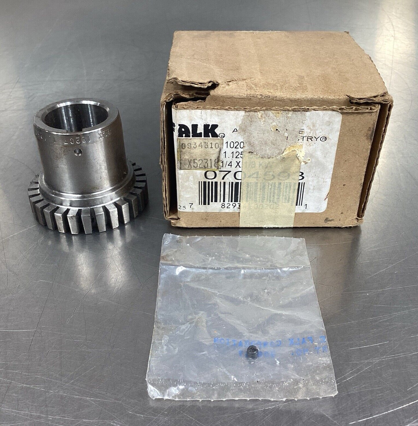 Falk  0704593  Hub Bore 1020T Hub 1.125 Bore 1/4 x 1/8 KW         6B-10