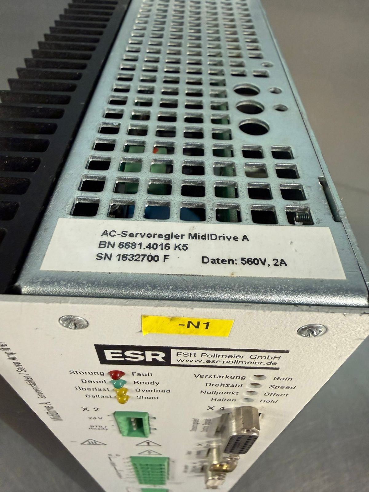 Esr  6681.4016-K5  MidiDrive A Servoregler Drive                   (5.5.3)
