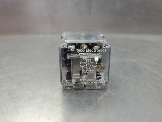 TYCO KRPA-14AN-120 10A ½HP RELAY.                                          4D-35