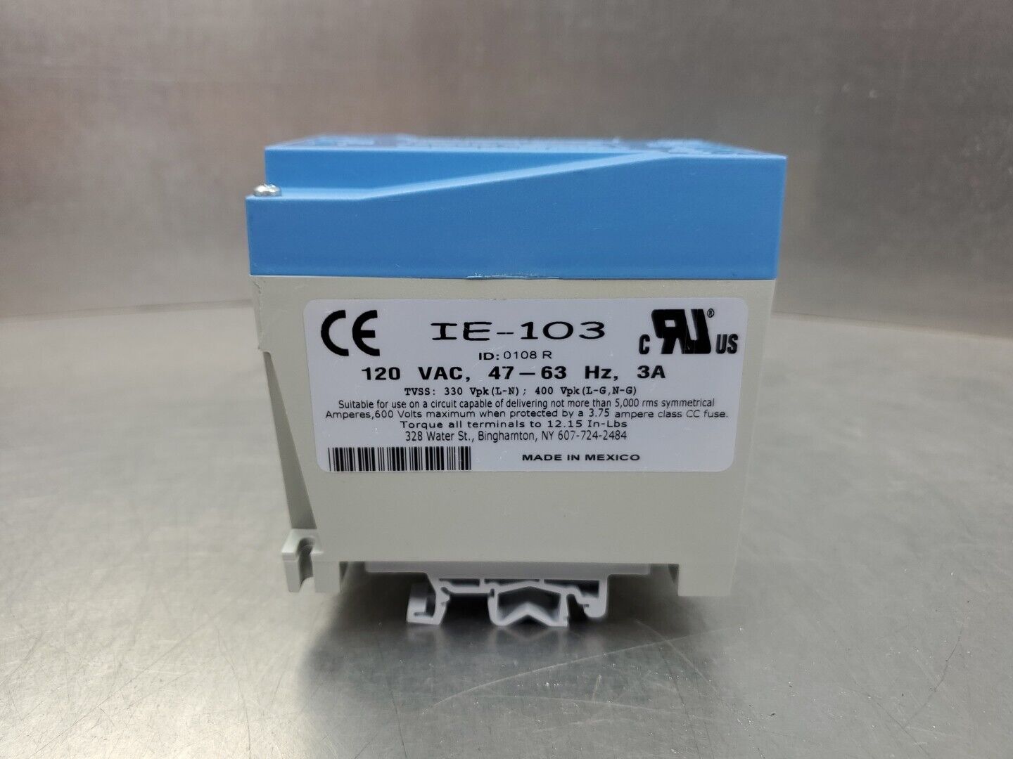 Control Concepts Islatrol Elite IE-103 Active Tracking Filter, 120VAC.     4D-04