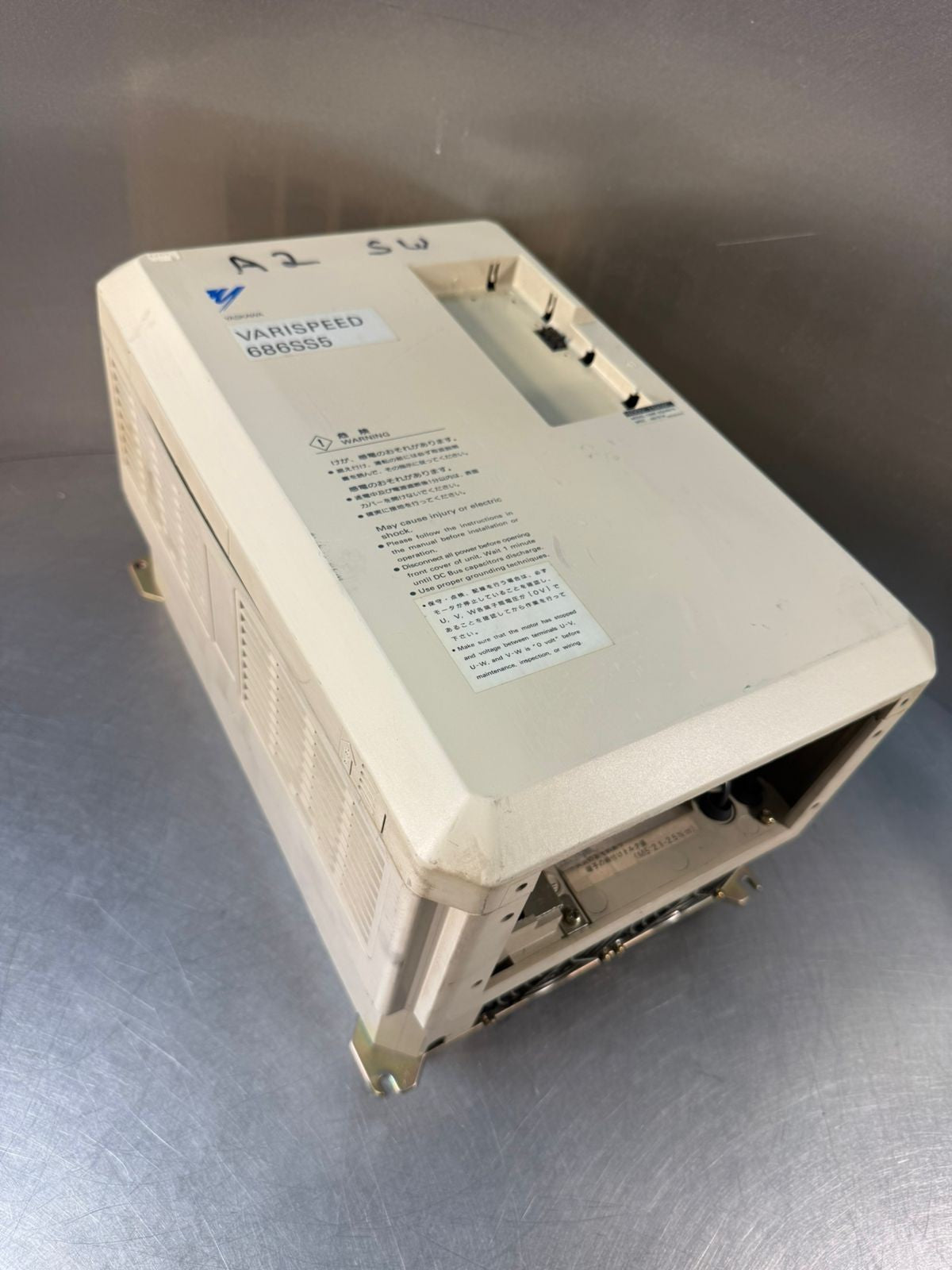 Yaskawa CIMR-SSA4015 AC Inverter 3PH 0-460VAC 34A   40151A  (2.6.2)