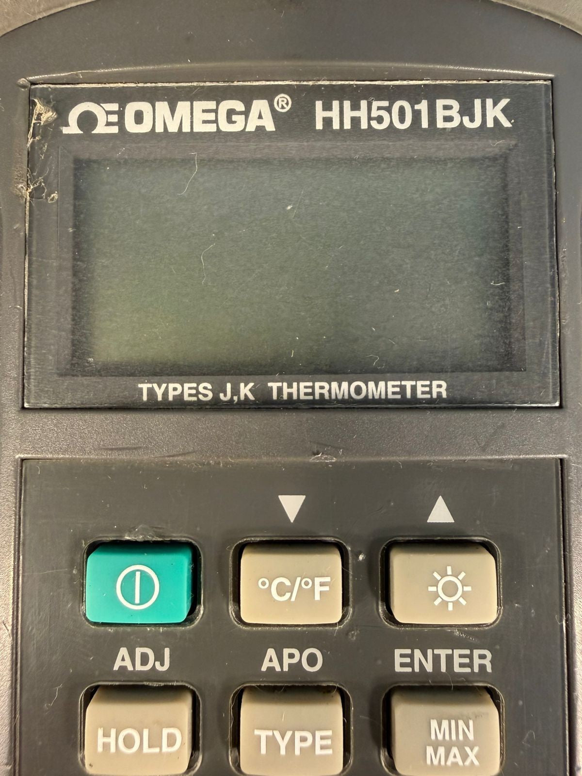 Omega Engineering HH501BJK Types J,K Thermometer                   (3.1.2)