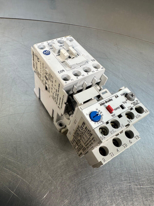 Allen-Bradley 100-C09*10 Contactor With 193-EA1AB Overload Relay (4E-28)