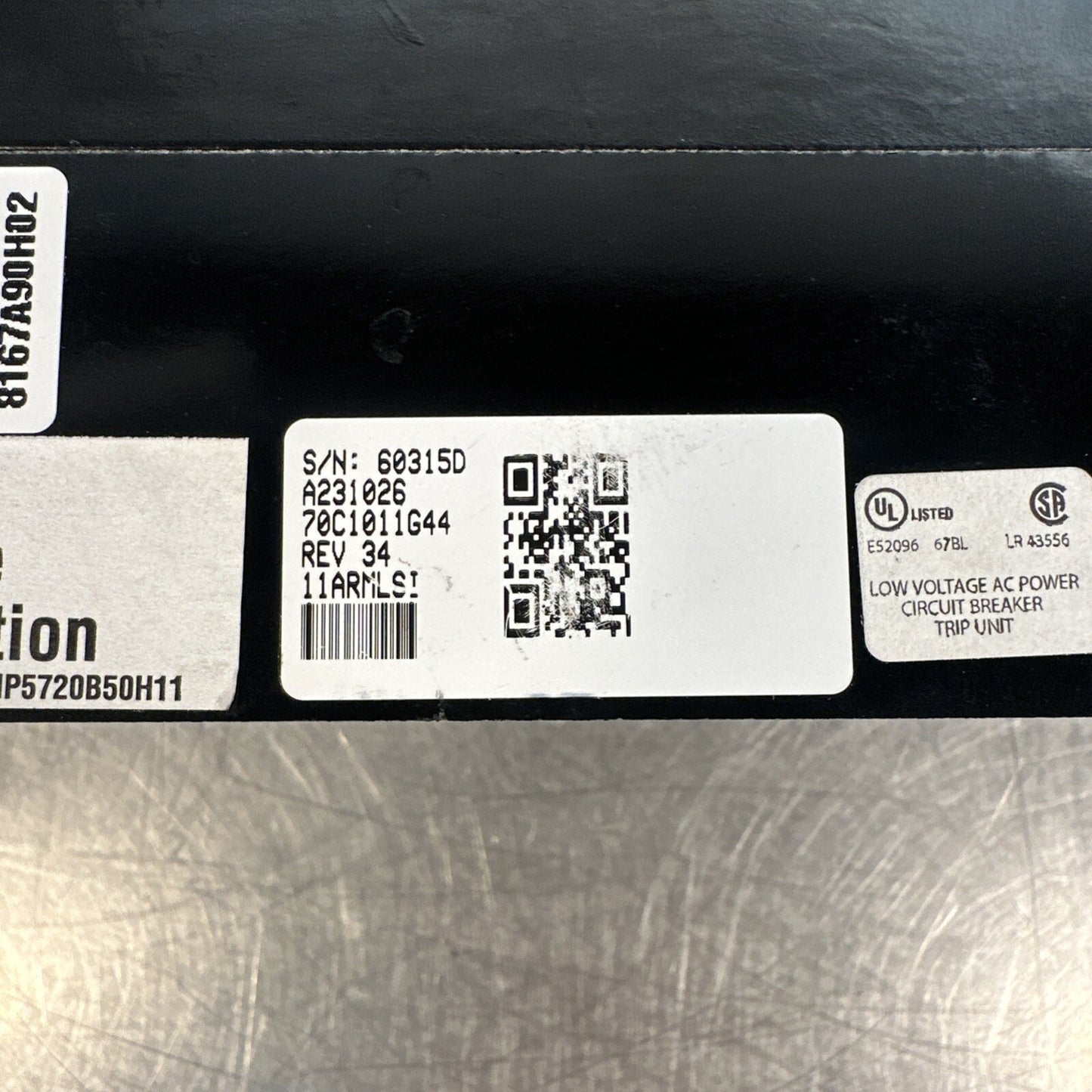 11ARMLSI ~ EATON DIGITRIP  1150+ 11ARMLSI See Description - Each (BIN-5.4.4)