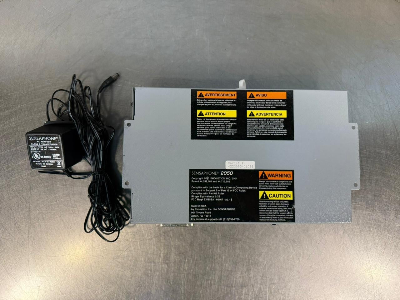 Sensaphone 2050 Autodialer Telemetry Remote Monitoring System (8.5.3)