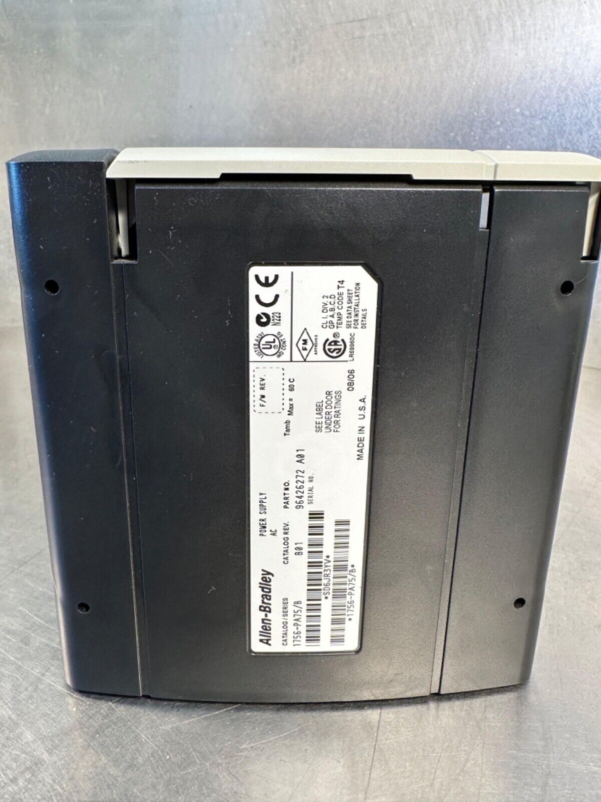 MA-82 Allen-Bradley-1756-PA75/B  -  1756-PA75/B (3C-31)
