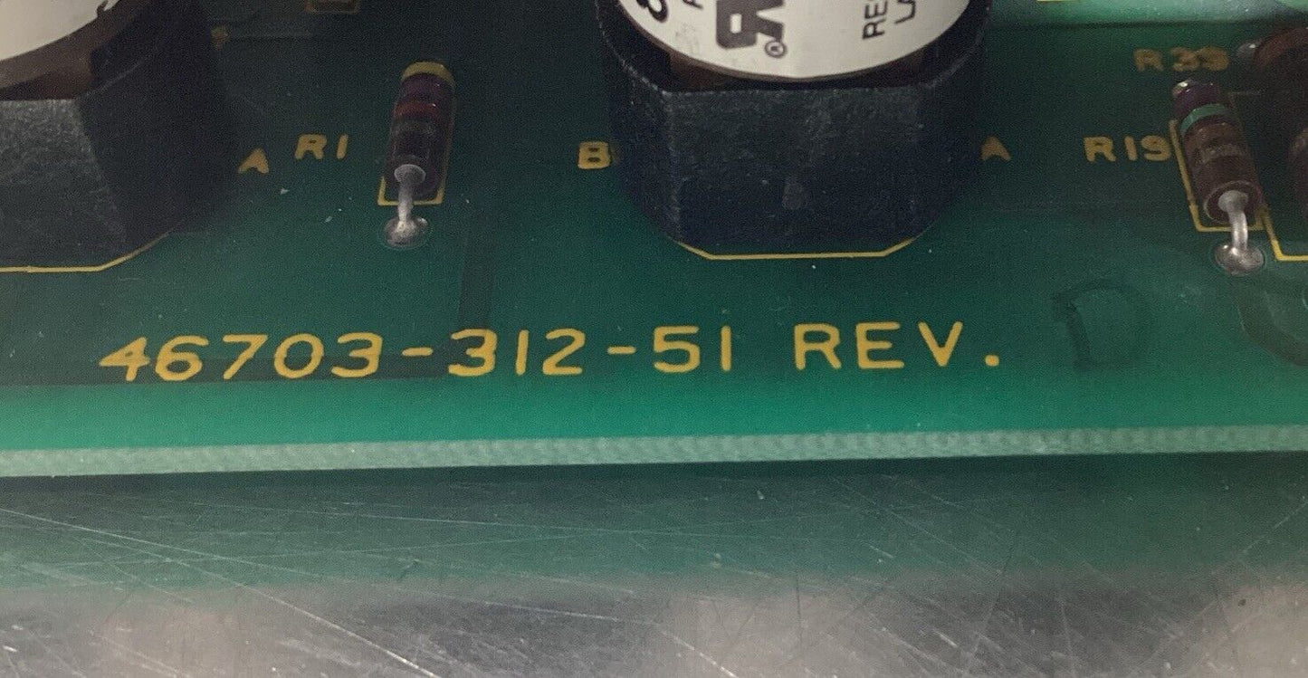 Allen Bradley Interface Control Board 46703-312-51  Rev. D w/ RediPainel   3C-14
