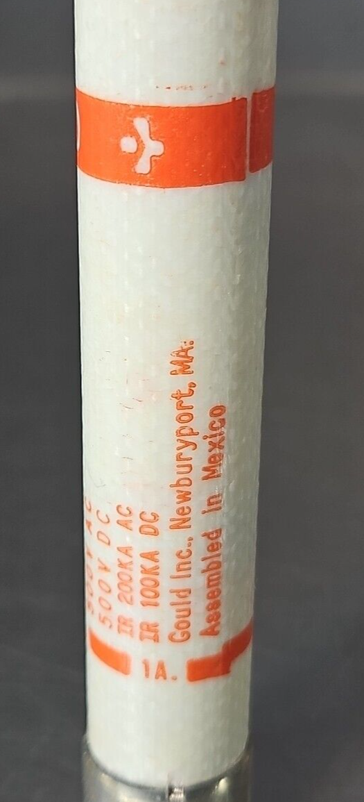 Gould shawmut A6Y1 Time delay fuse                                       Loc4C30