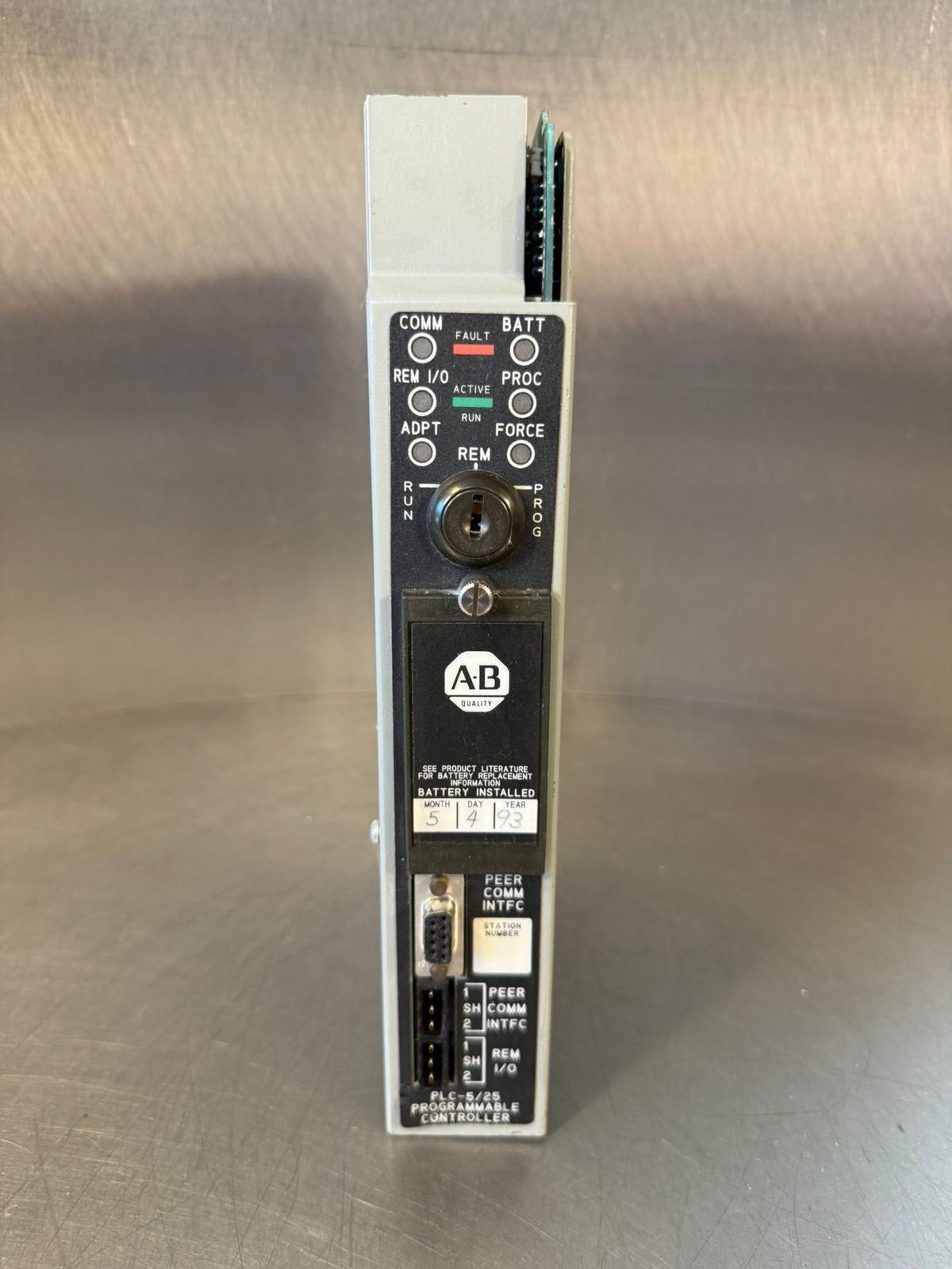 Allen Bradley 1785-LT2 /A PLC-5/25 Processor Module 96736873       (8.5.1)