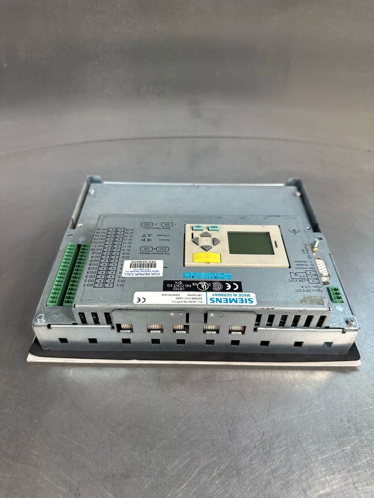 Siemens Simatic PP17-II PUSH BUTTON PANEL 6AV3688-3ED13-0AX0 24V.DC (7.4.4)