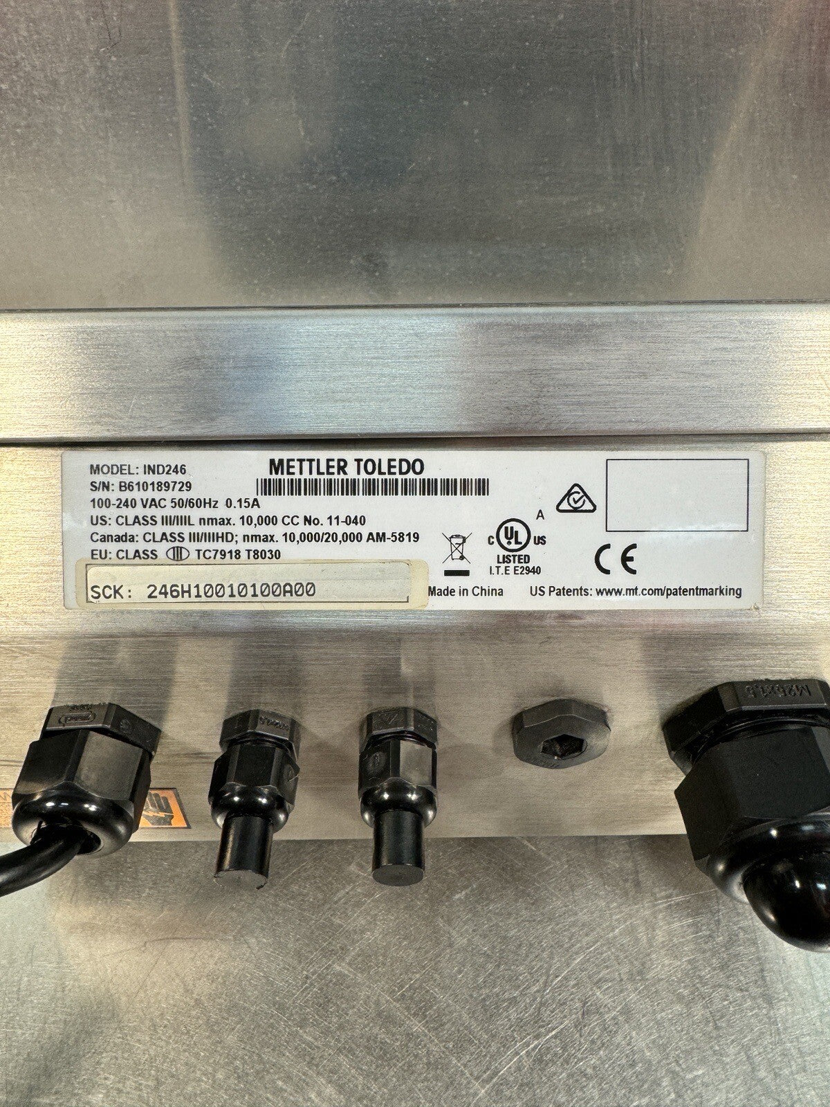 Mettler Toledo IND246 Weighing Terminal (bin2.5.2)