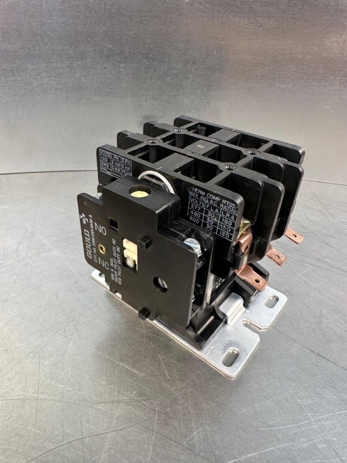 Gould 2200 EB330AA Contactor / 2090-70 DA 110/120V 50/60HZ (4D–34)