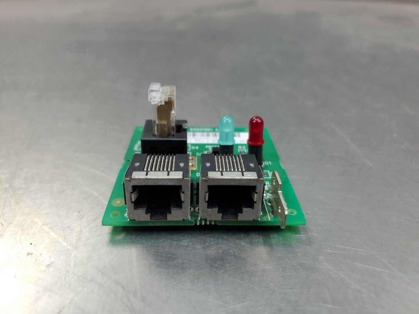 ABB ODPI-01C Rev A Ethernet Connection Circuit Board.                       3D-4