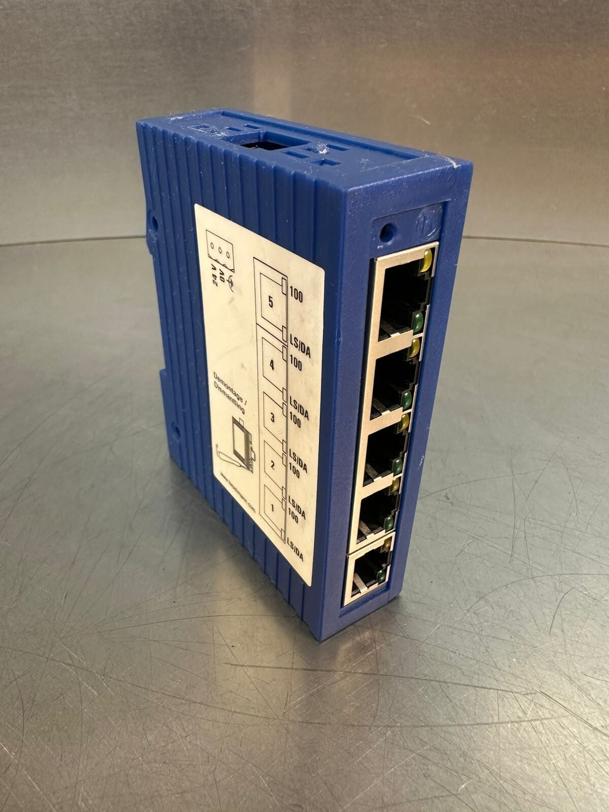 Hirschmann Spider 5TX   32VDC Class2 Rail Switch                  (5.4.5)