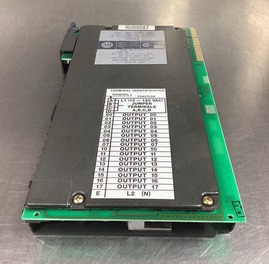 Allen-Bradley  1771-OAD  10-120V AC Output Module        3C-34