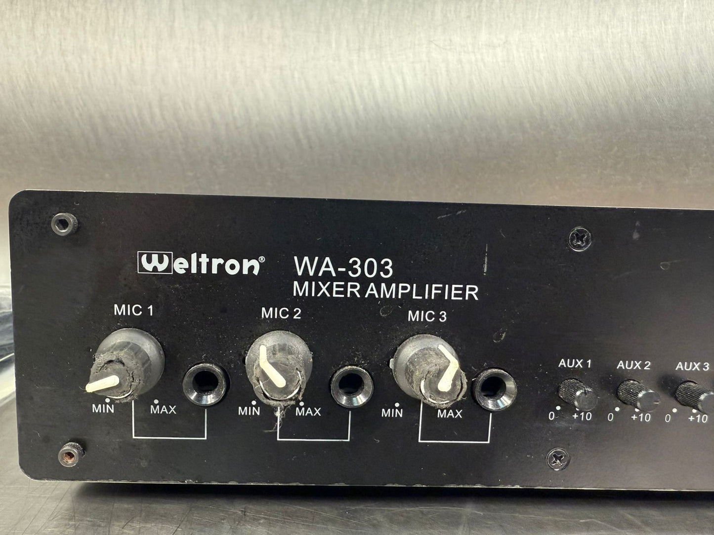 Weltron WA-303 Mixer Amplifier WA303                              (10.5.3)