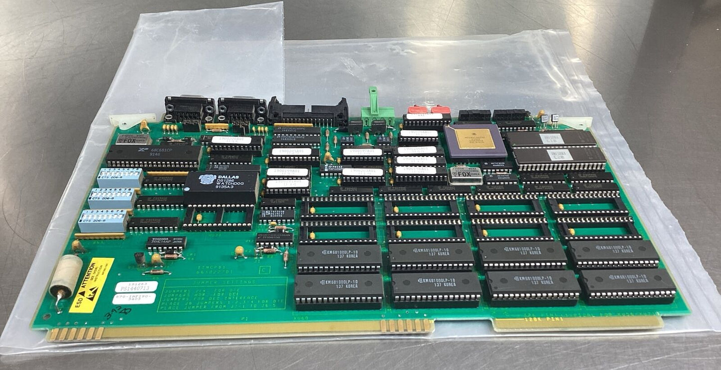 Bailey Infi90 Part  IIMCP01  6638227D1 Module PCB        3A-28