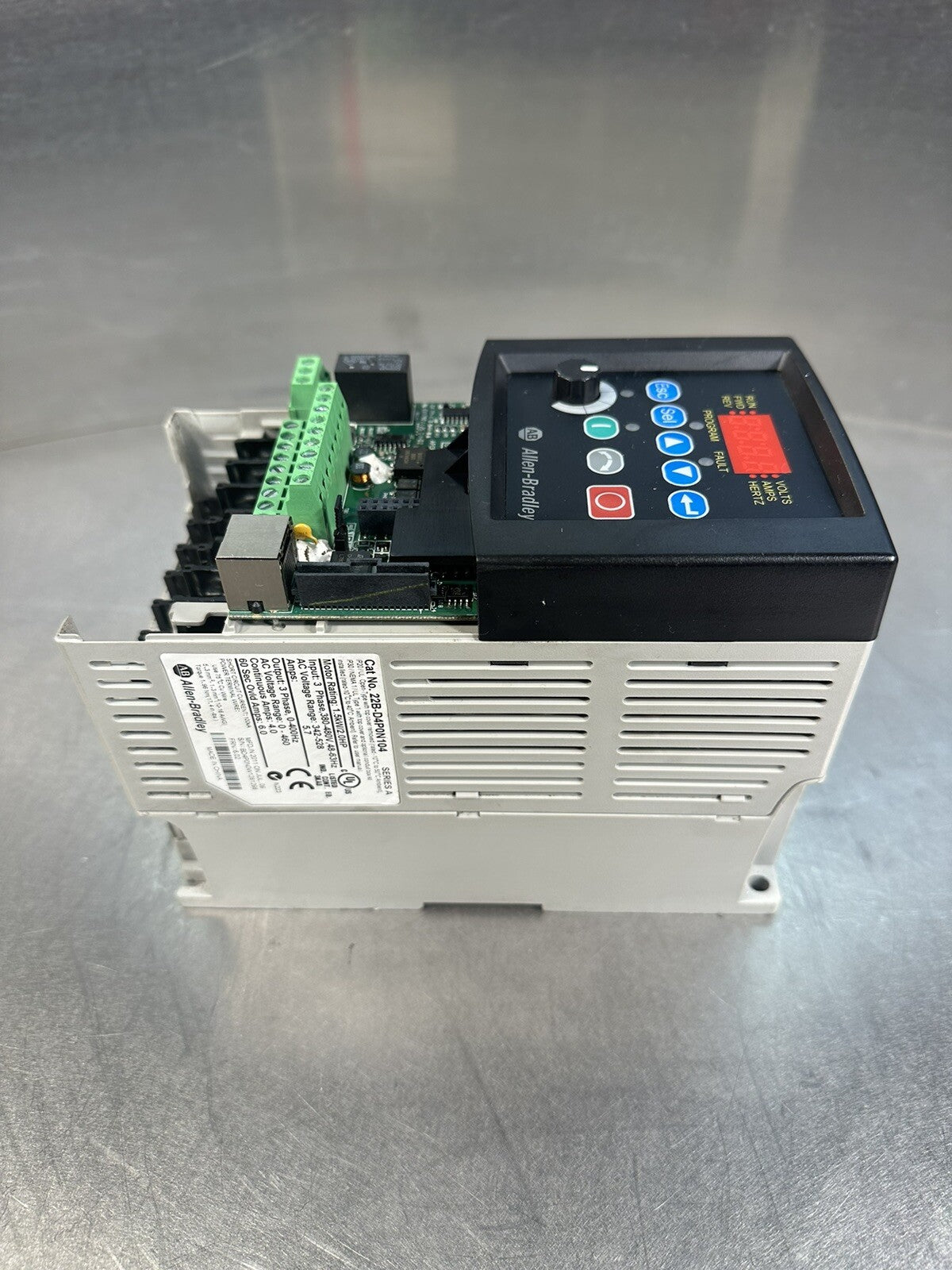 Allen Bradley 22B-D4PON104 PowerFlex40 1.5kW/2.0HP Motor (BIN-1.1.4)