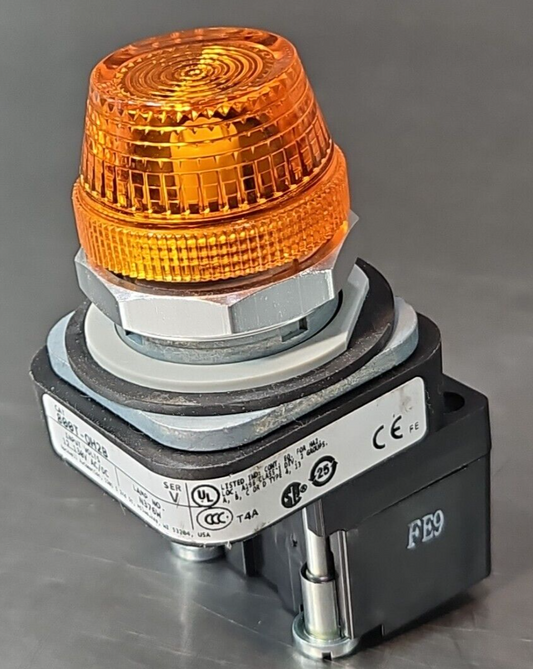 Allen Bradley 800T-QH2B Ser V orange with 800TC-N374/A                   loc4B17